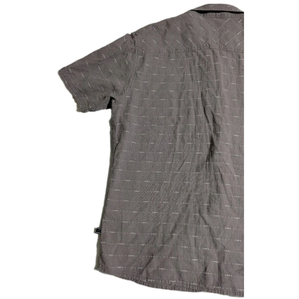 KUHL Men's XL‎ Gray Short Sleeve Button Up Shirt Lightweight Outdoor Casual - Picture 7 of 8